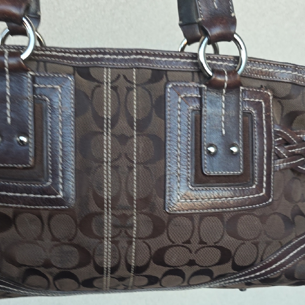 Coach Rare Vintage Braided Buckle Bag - Picture 8 of 14